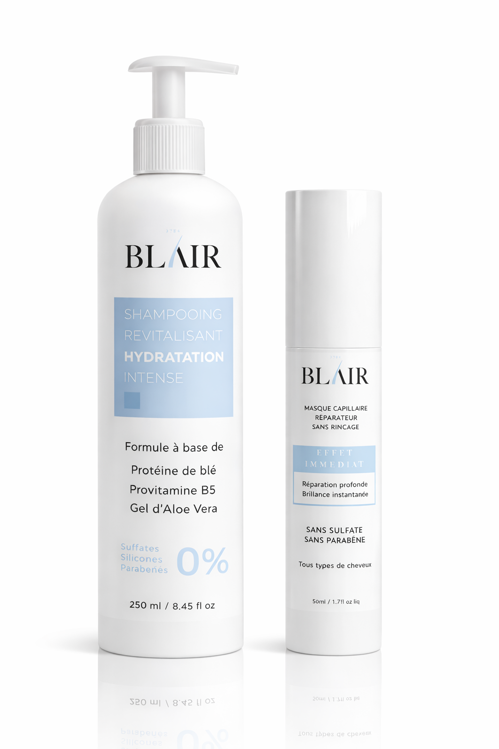 Pack Hydratant ( Shampooing Hydratant + Masque BLAIR)