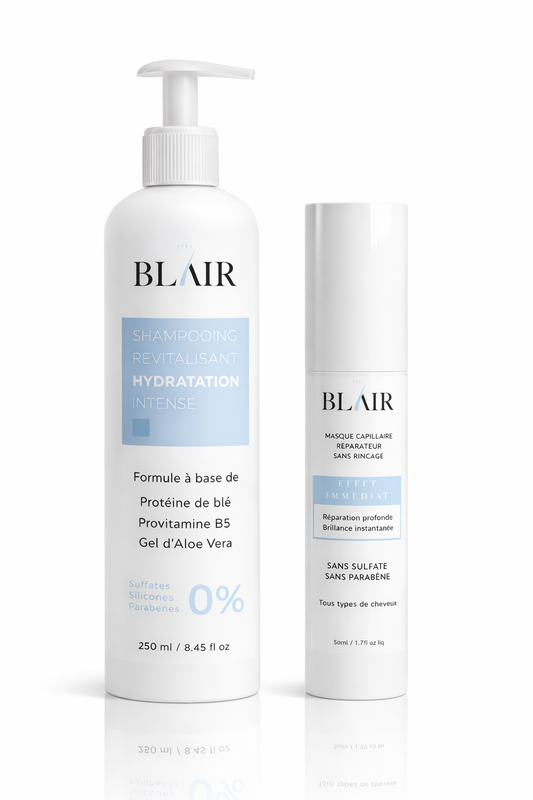 Pack Hydratant ( Shampooing Hydratant + Masque BLAIR)